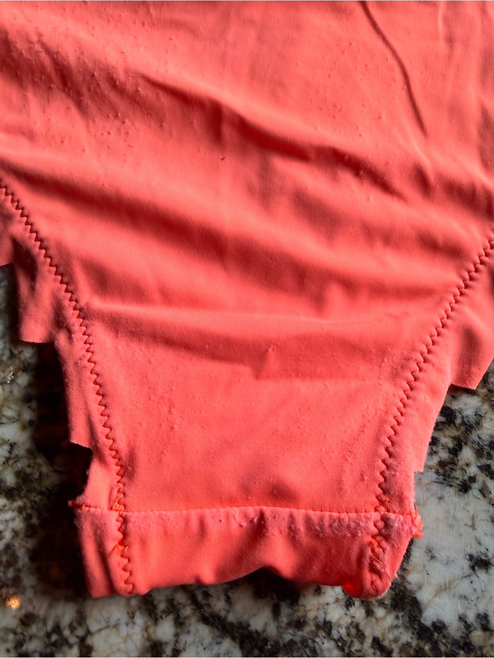 FREE with purchase of non-discounted item: Gabi Orange Scallop Edge Bikini, Sz S - Picture 12 of 16